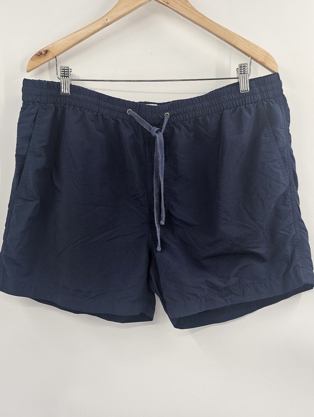 Madewell Pull On Baggie Shorts Navy Blue Size XL